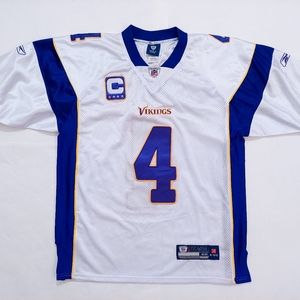 Brett Favre #4 Minnesota Vikings Jersey Reebok On Field Embroidered